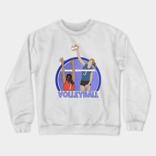 Volleyball Crewneck Sweatshirt